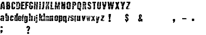 MutantE font