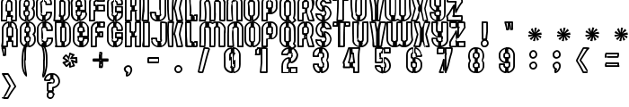 Mute Fruit White Krash font