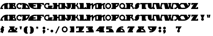 MyGalSwoopyNF font