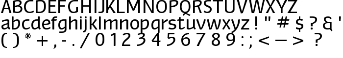 Myndraine font