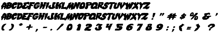 Mystic Singler ExpItalic font