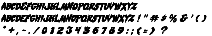 Mystic Singler Italic font