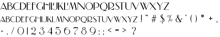 Nadall font