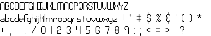 Nanosecond Thin BRK font
