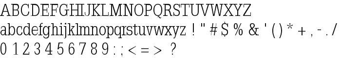 Napoleodoni font