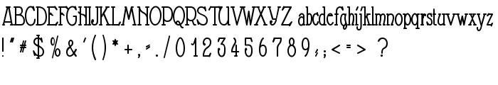 Nathan Condensed Regular font