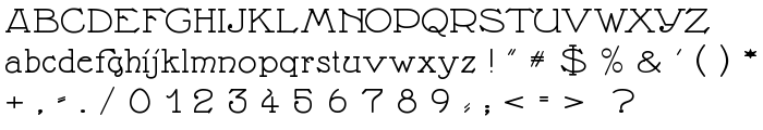 Nathan Expanded Regular font