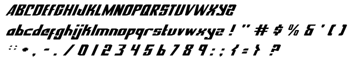 National Express Italic font