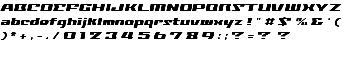 Nationalyze ALP font