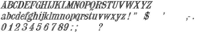 Nauert-Italic font