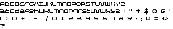 Negative 12 font