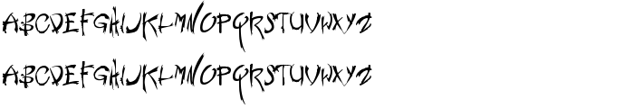 Nemesis Shareware font