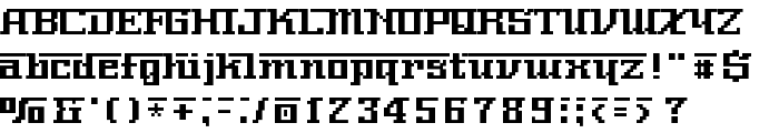 NerimaNumber font