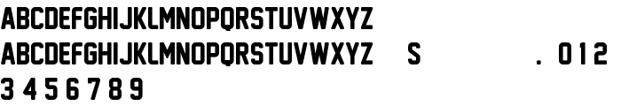 New Athletic M54 font