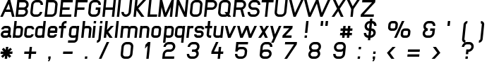 NewMedia Bold Italic font