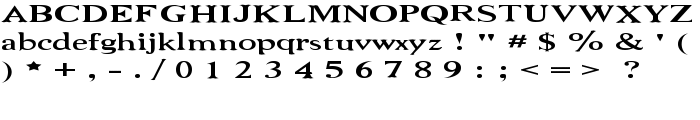 Niew CroMagnon Wide font