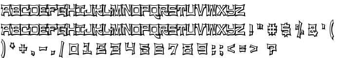 NinjaLine font