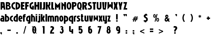 Niobium font
