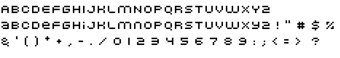 Nominal5 font