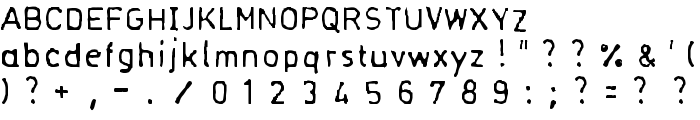 Normograf-Regular font