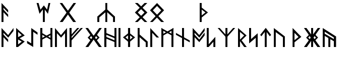 Norse Code Regular font