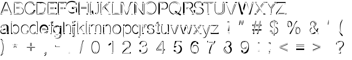 nothernbooksale font