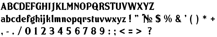 Norton font