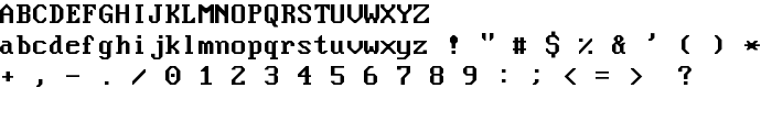 Nouveau IBM font