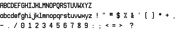 NovaMono Regular font