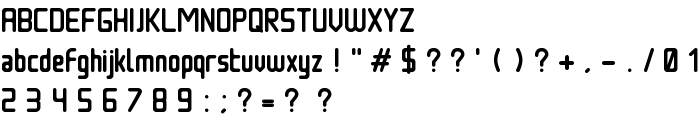 Nowadays Regular font