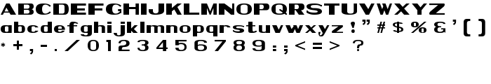 NPS 1935 font