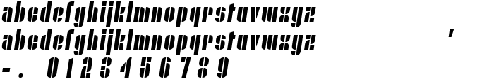 Nyamomobile font