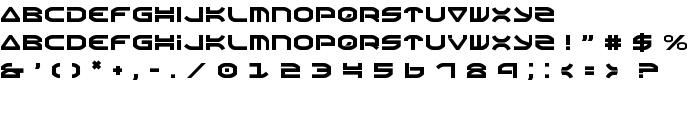 Oberon font