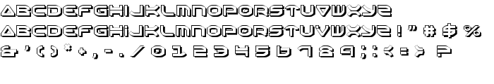 Oberon Shadow font