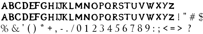 OblivionFont font