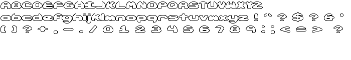 Obloquy Outline [BRK] font