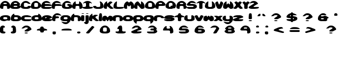 Obloquy Solid [BRK] font