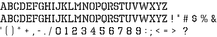 Octin Prison Free font