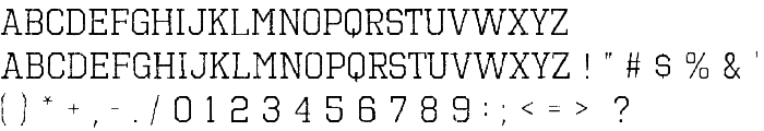 Octin Vintage Free font