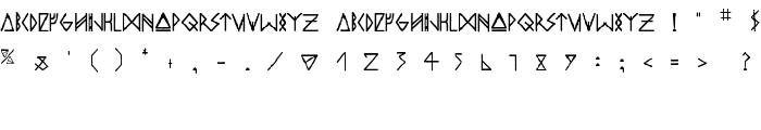 ODINS SPEAR font