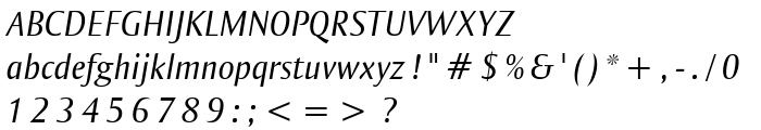 OgiremaItalic font