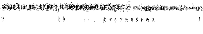 Old English Hearts font