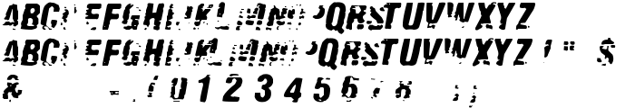 Old Fax font