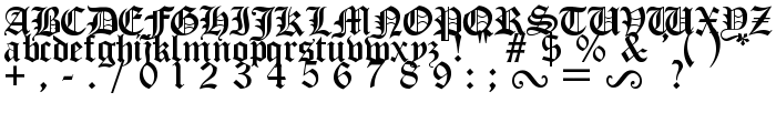 Old London font