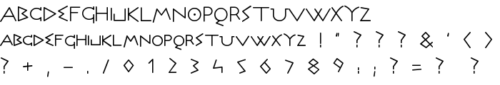 Olympus font