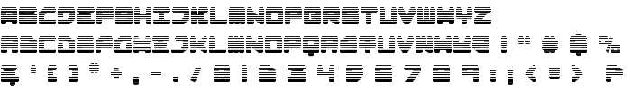 Omega-3 Gradient font