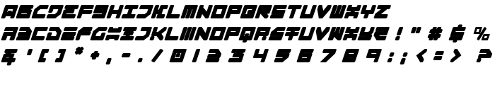 Omega-3 Italic font