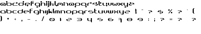 Omicron font