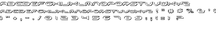 Omni Girl 3D font