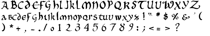 Onciale PhF font